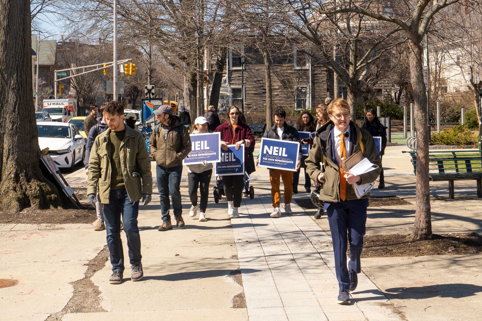 Canvass team out in the district
