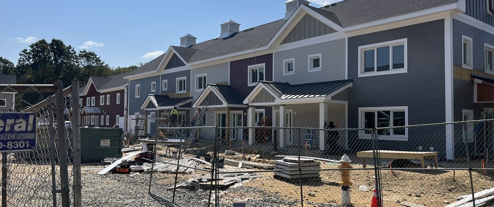 Affordable housing under construction
